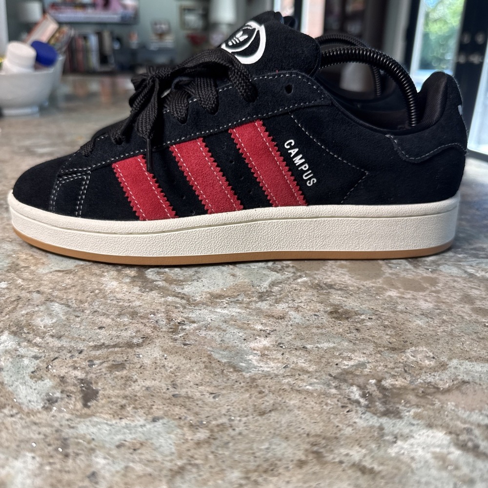 NIB Size 8.5 Mens- Adidas Campus 00s Collegiate Black Moron Sneaker Shoes Skate - Picture 3 of 12